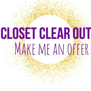 Closet Clearance